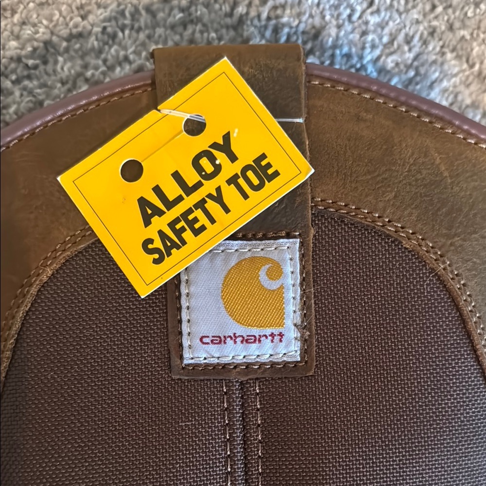 Carhartt Tan and Brown Work Boots - Picture 4 of 16